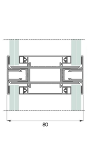 OFFICE 80 LOFT LINE (SHEET) construction muntin bar