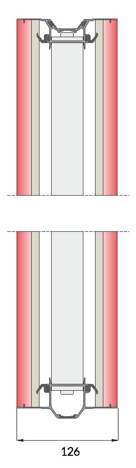 coupe transversale Optimal 110 Plus Fire